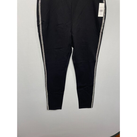 NWT FTF Fashion To Figure Women Pull On Ponte Pants Size 1 Black B327 -27 - Picture 14 of 16